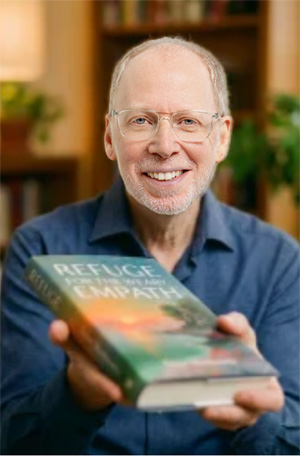Dave with his book