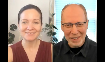 Dave with Julia Mikk